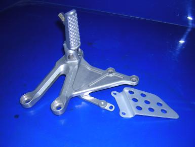 Кронштейн подножки пассажира правый, Honda, CBR 1000 RR, 2007, 0, 0