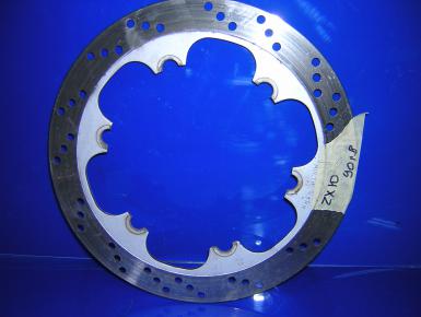 Диск тормозной Левый передний, Kawasaki, ZX 10, 1990, 0, 0