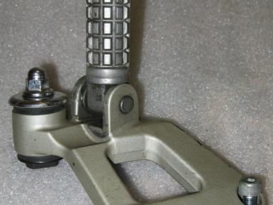 Кронштейн подножки пассажира левый, Kawasaki, ZZR 600, 1998, 0, 0