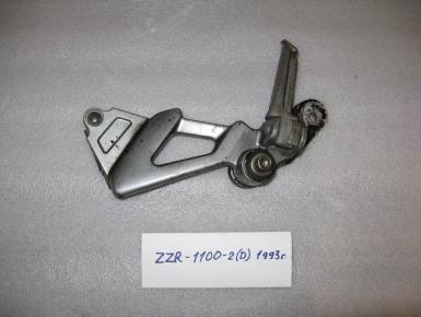 Кронштейн подножки пассажира левый, Kawasaki, ZZR 1100, 1994, 0, 0