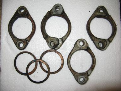 Хомуты держатели коллектора, Kawasaki, ZZR 1100, 1998, 0, 0