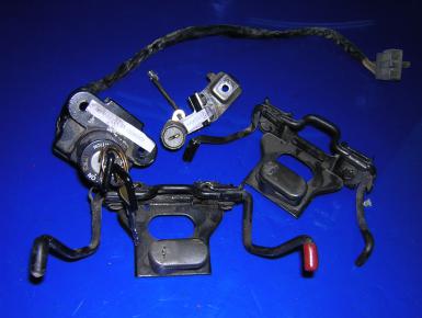 Замки (Комплект), Kawasaki, ZX 4 (ZX400) ZX400G, 1988, 0, 0