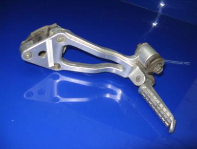 Кронштейн подножки водителя правый, Kawasaki, ZX 4 (ZX400) ZX400G, 1988, 0, 0