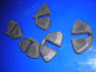 Демпферные резинки заднего колеса, Suzuki, RF 400, 1996, 0, 0