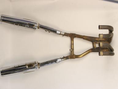 Коллектор выпускной, Kawasaki, ZZR 1100, 1990, 0, 0