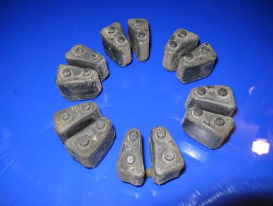 Демпферные резинки заднего колеса, Honda, CBR 600 RR, 2008, 0, 0