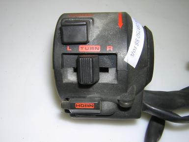 Пульт левый, Honda, CBR 750 Hurricane, 1988, 0, 0