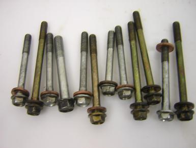 Набор болтов на двигатель, Honda, CBR 600 F3, 1995, 0, 0