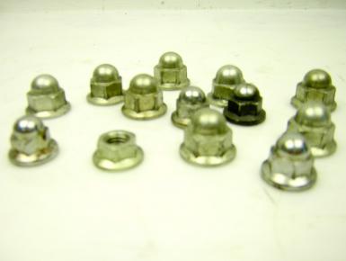 Гайка шпильки блока цилиндров, Honda, NT 650 Bros (RC31), 1992, 0, 0