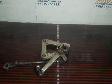 Кронштейн подножки водителя левый, Suzuki, GSX 400 E, 1988, 0, 0