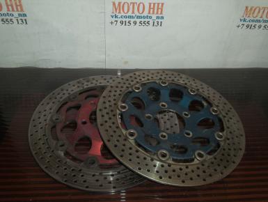 Диски тормозные передние (комплект), Suzuki, GSX 400 E, 1988, 0, 0