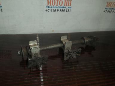 Ось заднего колеса в сборе, Suzuki, GSX 400 E, 1988, 0, 0