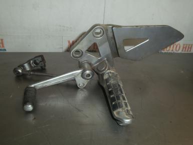 Кронштейн подножки водителя левый, Kawasaki, ZZR 400, 1995, 0, 0