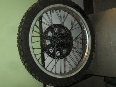 Колесо переднее в сборе R21, Kawasaki, KLE 400, 1994, 0, 0