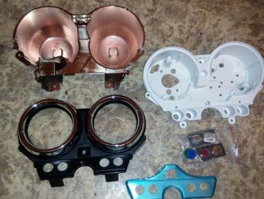 Пластик приборной панели, Honda, CB 400 SF NC31, 1992, 0, 0