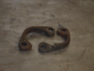 Хомуты держатели коллектора, Kawasaki, KLE 500, 1997, 0, 0