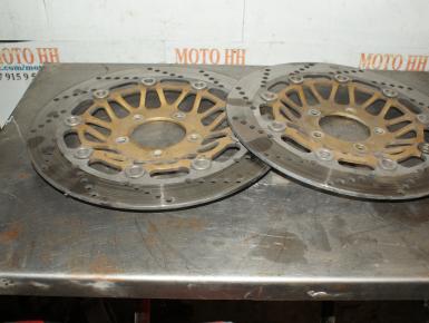 Диски тормозные передние (комплект), Suzuki, RF 400, 1993, 0, 0