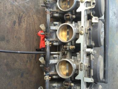 Карбюратор блок (4 штуки), Kawasaki, ZZR 1100, 2000, 0, 0