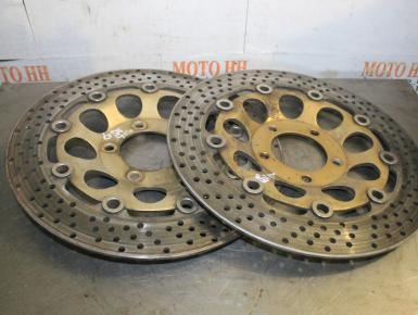 Диски тормозные передние (комплект), Suzuki, GSF 400 Bandit, 1993, 0, 0