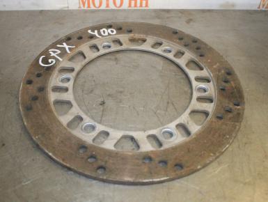 Диск тормозной Задний, Kawasaki, GPZ 400, 1990, 0, 0
