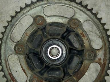 Ступица заднего колеса, Yamaha, FZR 250, 1990, 0, 0