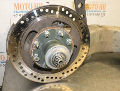 Диск тормозной Задний, Honda, NT 650 Hawk GT, 1990, 0, 0