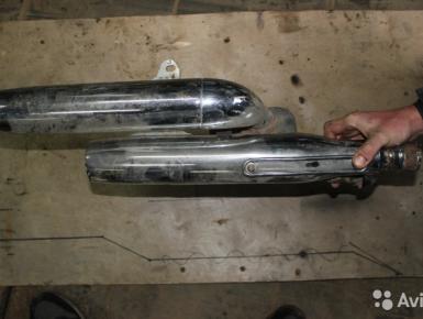 Глушитель Правый, Yamaha, XV 1100 Virago, 1996, 0, 0