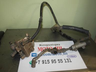 Тормозная система в сборе Задняя, Honda, BROS NT 400, 1991, 0, 0