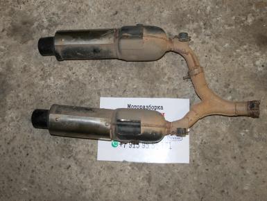 Глушитель Левый и правый (комплект), Suzuki, DR 650 RSE, 1995, 0, 0