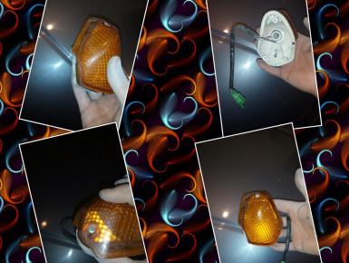 Поворотник левый задний, Kawasaki, 1994, 0, 0