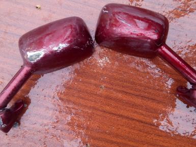 Зеркала (комплект, левое и правое), Kawasaki, ZZR 400, 1994, 0, 0