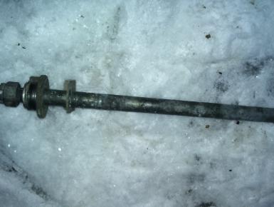 Ось заднего колеса в сборе, Kawasaki, ZZR 400, 1994, 0, 0