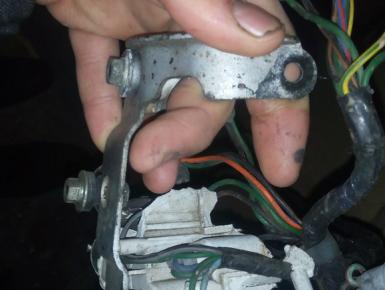 Паук приборной панели, Honda, CB 400 SF NC31, 1992, 0, 0