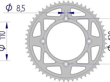 Звезда ведомая, Honda, CR 85 R, 2005, 0, 0