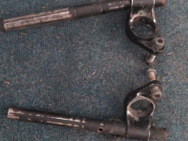 Клипоны комплект (правый и левый), Suzuki, RF 400, 1994, 0, 0