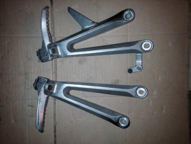 Кронштейн подножки пассажира левый и правый (комплект), Honda, CBR 1000 RR , 0, 0