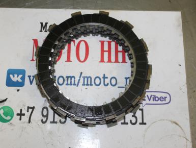 Диски сцепления (комплект фрикционные и стальные), Honda, CBR 400 RR (NC23) , 0, 0