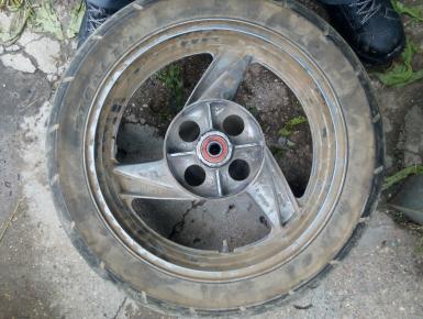 Колесо заднее в сборе 4.00 65  R17, Honda, 0, 1