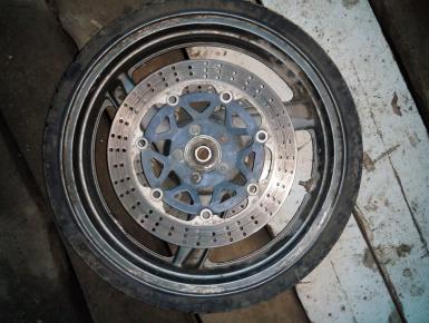 Колесо переднее в сборе 4.00 65  R17, Kawasaki, 0, 1