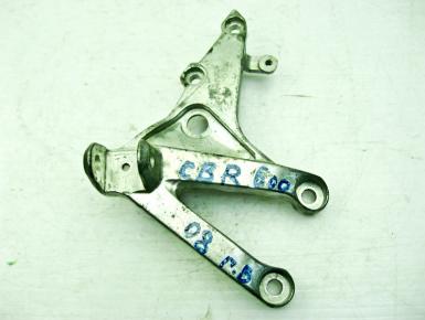 Кронштейн подножки водителя правый, Honda, CBR 600 RR, 2008, 0, 0