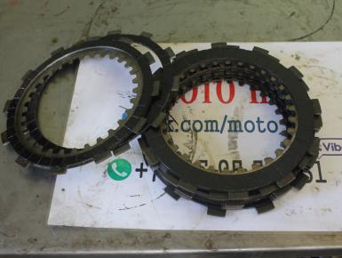 Диски сцепления (комплект фрикционные и стальные), Yamaha, XJR 1200, 1998, 0, 0