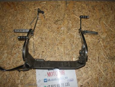 Кронштейн подножки водителя левый и правый (комплект), Suzuki, VS 800 Intruder , 0, 0