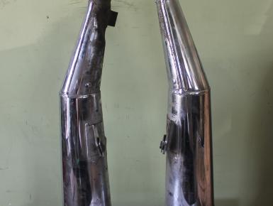 Глушитель Левый и правый (комплект), Yamaha, XJR 1200, 1998, 0, 0