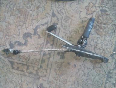 Кронштейн подножки водителя левый, Honda, CBR 900 RR / 929 RR (SC44), 2001, 0, 0