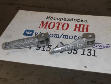 Кронштейн подножки водителя левый и правый (комплект), Kawasaki, ZX 6 R Ninja , 0, 0