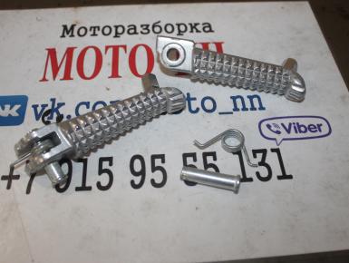 Кронштейн подножки пассажира левый и правый (комплект), Yamaha, YZF R1, 2004, 0, 0