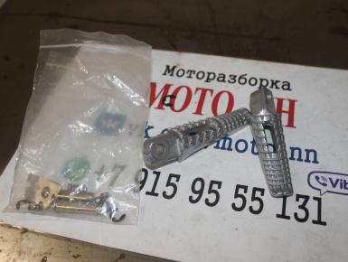 Кронштейн подножки пассажира левый и правый (комплект), Suzuki, GSX R 600, 2007, 0, 0