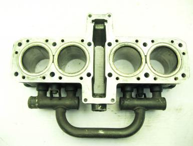 Блок цилиндров, Kawasaki, GPX 400, 1988, 0, 0