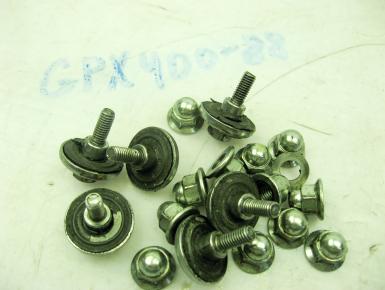 Гайка шпильки блока цилиндров, Kawasaki, ZXR 400 R (ZX 400 M), 1994, 0, 0