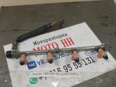 Топливная рампа с форсунками, Honda, CBR 600 RR, 2003, 0, 0